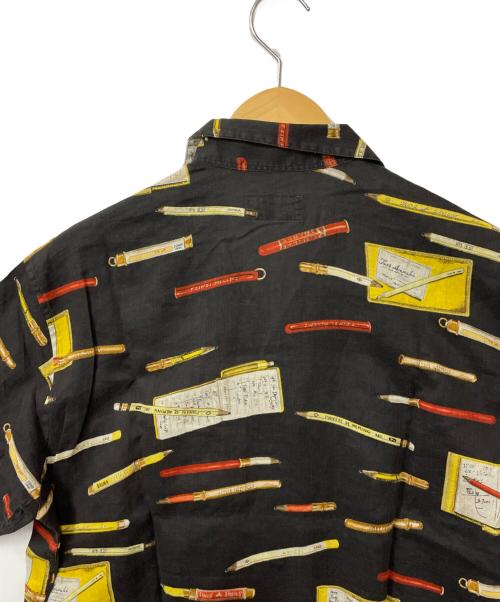 PAPAS ISLAND（パパス アイランド）PAPAS ISLAND (パパス アイランド) 半袖シャツ ブラック サイズ:Mの古着・服飾アイテム