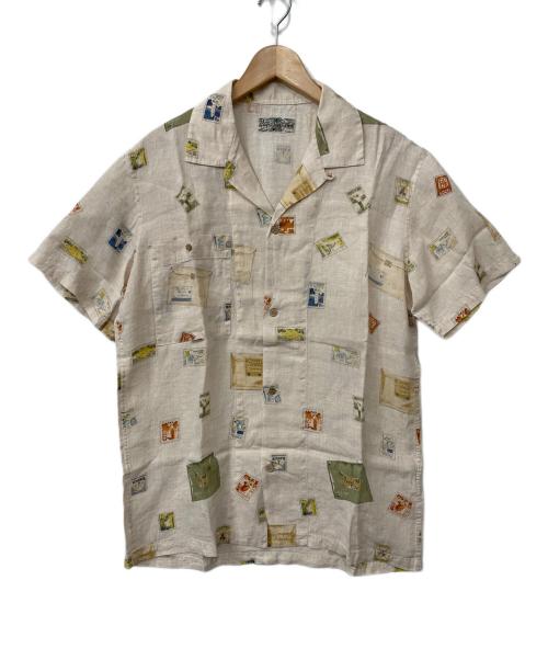 PAPAS ISLAND（パパス アイランド）PAPAS ISLAND (パパスアイランド) 半袖シャツ ライトピンク サイズ:Mの古着・服飾アイテム