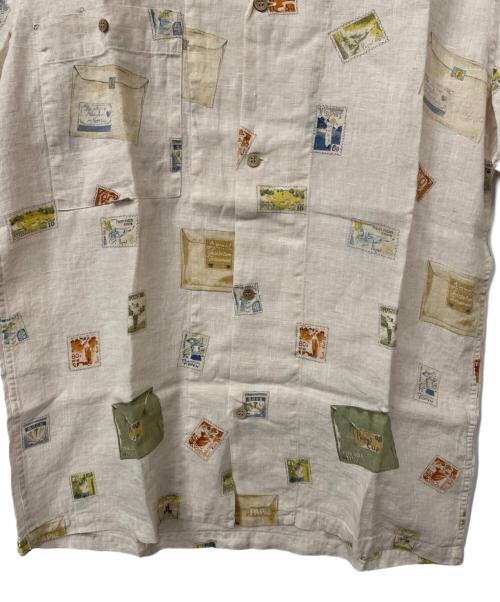 PAPAS ISLAND（パパス アイランド）PAPAS ISLAND (パパスアイランド) 半袖シャツ ライトピンク サイズ:Mの古着・服飾アイテム