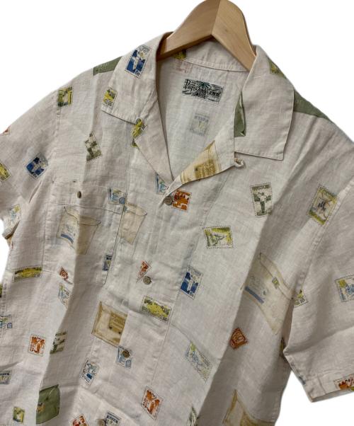 PAPAS ISLAND（パパス アイランド）PAPAS ISLAND (パパスアイランド) 半袖シャツ ライトピンク サイズ:Mの古着・服飾アイテム