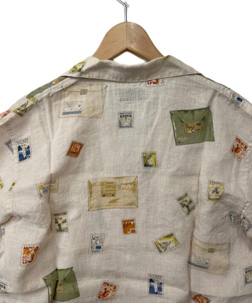 PAPAS ISLAND（パパス アイランド）PAPAS ISLAND (パパスアイランド) 半袖シャツ ライトピンク サイズ:Mの古着・服飾アイテム