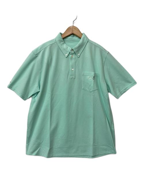 PAPAS PLUS（パパスプラス）PAPAS PLUS (パパスプラス) ポロシャツ ライトグリーン サイズ:Lの古着・服飾アイテム