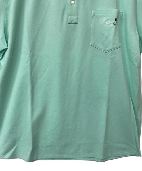PAPAS PLUS（パパスプラス）PAPAS PLUS (パパスプラス) ポロシャツ ライトグリーン サイズ:Lの古着・服飾アイテム