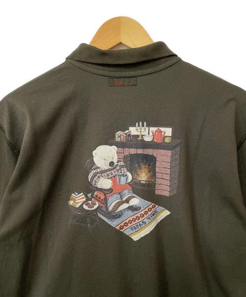 PAPAS（パパス）PAPAS (パパス) ゴルフウェア(トップス) オリーブ サイズ:Lの古着・服飾アイテム