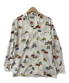 PAPAS ISLAND（パパス アイランド）の古着「オープンカラーシャツ」｜ホワイト