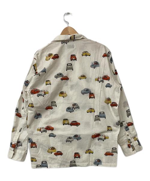 PAPAS ISLAND（パパス アイランド）PAPAS ISLAND (パパス アイランド) オープンカラーシャツ ホワイト サイズ:Mの古着・服飾アイテム