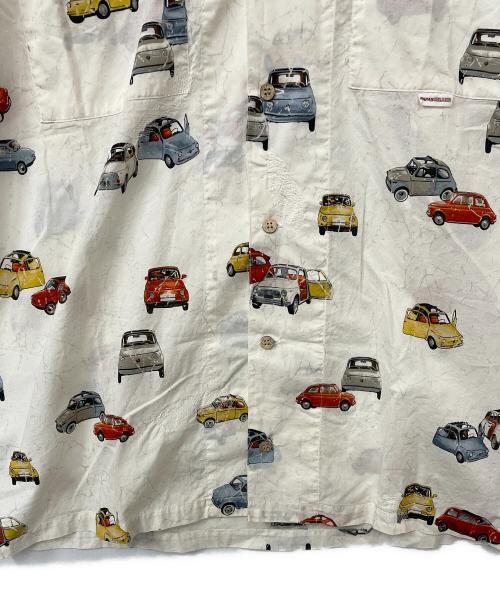 PAPAS ISLAND（パパス アイランド）PAPAS ISLAND (パパス アイランド) オープンカラーシャツ ホワイト サイズ:Mの古着・服飾アイテム