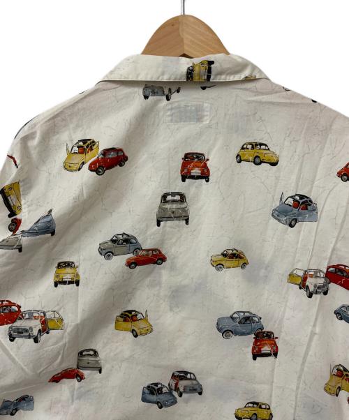 PAPAS ISLAND（パパス アイランド）PAPAS ISLAND (パパス アイランド) オープンカラーシャツ ホワイト サイズ:Mの古着・服飾アイテム