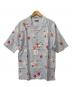PAPAS ISLAND（パパス アイランド）の古着「アロハシャツ」｜ブルー