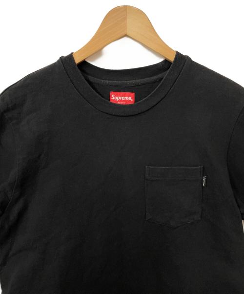 SUPREME（シュプリーム）SUPREME (シュプリーム) ポケットTシャツ ブラック サイズ:Sの古着・服飾アイテム