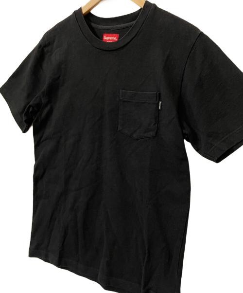 SUPREME（シュプリーム）SUPREME (シュプリーム) ポケットTシャツ ブラック サイズ:Sの古着・服飾アイテム