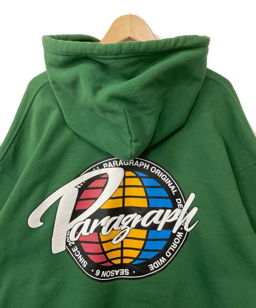 paragraph（パラグラフ）paragraph (パラグラフ) プルオーバーパーカー グリーン サイズ:3の古着・服飾アイテム