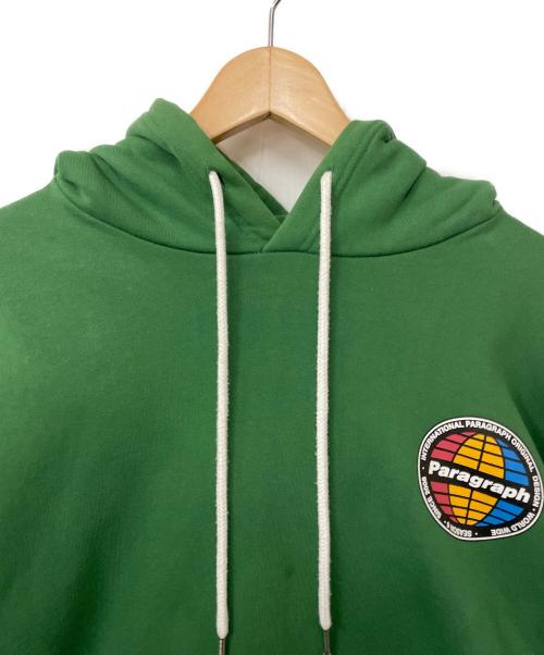 paragraph（パラグラフ）paragraph (パラグラフ) プルオーバーパーカー グリーン サイズ:3の古着・服飾アイテム