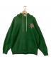 paragraph（パラグラフ）の古着「プルオーバーパーカー」｜グリーン