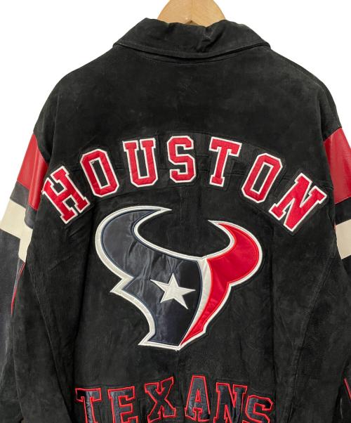 HOUSTON TEXANS（ヒューストン・テキサンズ）HOUSTON TEXANS (ヒューストン・テキサンズ) レザージャケット サイズ:不明の古着・服飾アイテム