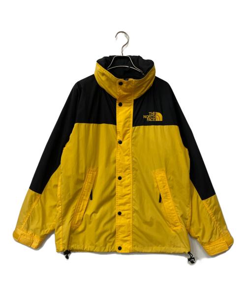 THE NORTH FACE（ザ ノース フェイス）THE NORTH FACE (ザ ノース フェイス) ナイロンジャケット ブラック×イエロー サイズ:Lの古着・服飾アイテム