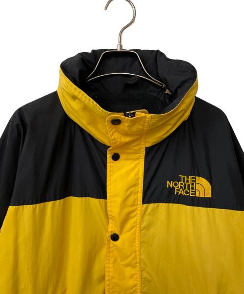 THE NORTH FACE（ザ ノース フェイス）THE NORTH FACE (ザ ノース フェイス) ナイロンジャケット ブラック×イエロー サイズ:Lの古着・服飾アイテム