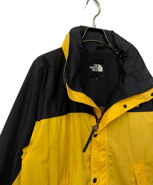 THE NORTH FACE（ザ ノース フェイス）THE NORTH FACE (ザ ノース フェイス) ナイロンジャケット ブラック×イエロー サイズ:Lの古着・服飾アイテム
