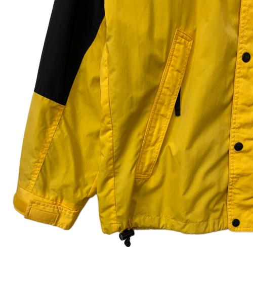THE NORTH FACE（ザ ノース フェイス）THE NORTH FACE (ザ ノース フェイス) ナイロンジャケット ブラック×イエロー サイズ:Lの古着・服飾アイテム