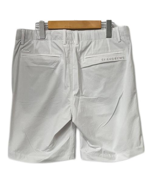 St ANDREWS（セントアンドリュース）St ANDREWS (セントアンドリュース) ゴルフパンツ ホワイト サイズ:Lの古着・服飾アイテム