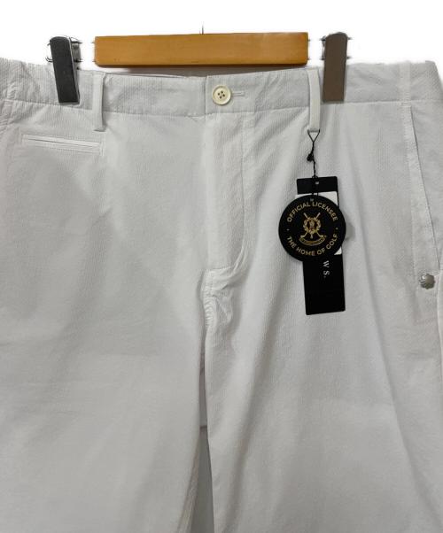 St ANDREWS（セントアンドリュース）St ANDREWS (セントアンドリュース) ゴルフパンツ ホワイト サイズ:Lの古着・服飾アイテム