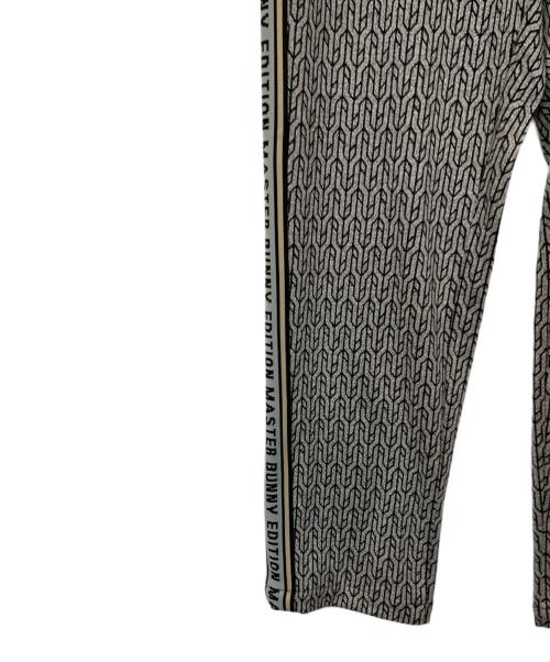 MASTER BUNNY EDITION（マスターバニーエディション）MASTER BUNNY EDITION (マスターバニーエディション) ゴルフパンツ ブラック×グレー サイズ:５の古着・服飾アイテム