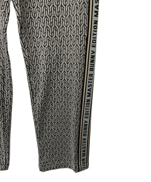 MASTER BUNNY EDITION（マスターバニーエディション）MASTER BUNNY EDITION (マスターバニーエディション) ゴルフパンツ ブラック×グレー サイズ:５の古着・服飾アイテム