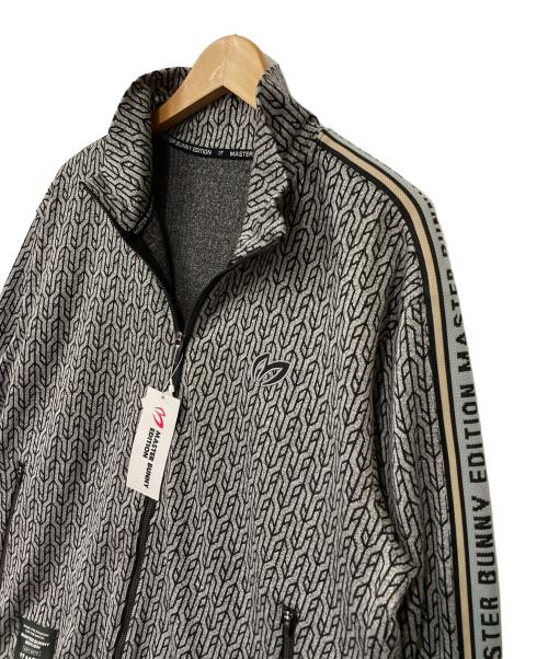 MASTER BUNNY EDITION（マスターバニーエディション）MASTER BUNNY EDITION (マスターバニーエディション) トラックジャケット風ジャケット ブラック×グレー サイズ:５の古着・服飾アイテム