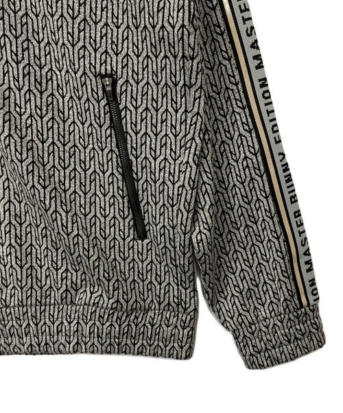 MASTER BUNNY EDITION（マスターバニーエディション）MASTER BUNNY EDITION (マスターバニーエディション) トラックジャケット風ジャケット ブラック×グレー サイズ:５の古着・服飾アイテム