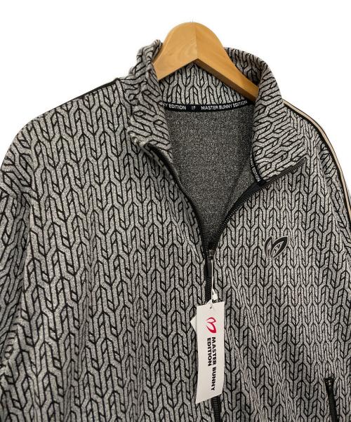 MASTER BUNNY EDITION（マスターバニーエディション）MASTER BUNNY EDITION (マスターバニーエディション) トラックジャケット風ジャケット ブラック×グレー サイズ:５の古着・服飾アイテム