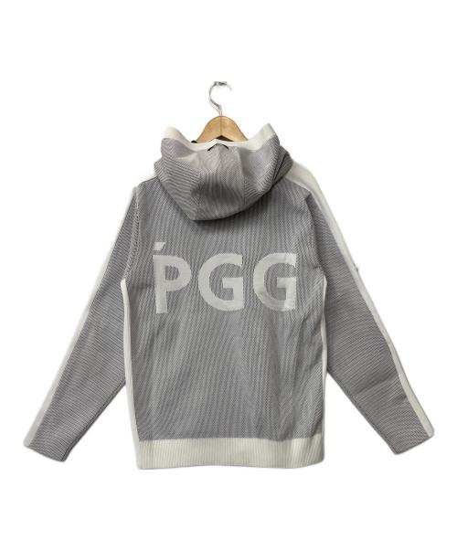 PGG（ピージージー）PGG (ピージージー) ゴルフウェアセットアップ ホワイト×ブラック サイズ:５の古着・服飾アイテム