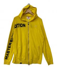 MASTER BUNNY EDITION（マスターバニーエディション）の古着「ニットパーカー」｜イエロー
