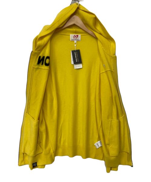 MASTER BUNNY EDITION（マスターバニーエディション）MASTER BUNNY EDITION (マスターバニーエディション) ニットパーカー イエロー サイズ:６の古着・服飾アイテム