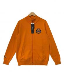 PEARLY GATES（パーリーゲイツ）の古着「ゴルフウェア(トップス)」｜オレンジ