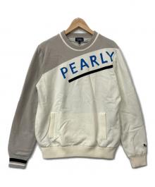 PEARLY GATES（パーリーゲイツ）の古着「ゴルフウェア(トップス)」｜グレー×アイボリー