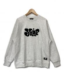 YORF（ヨルフ）の古着「スウェット」｜ライトグレー