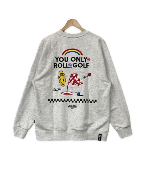 YORF（ヨルフ）YORF (ヨルフ) スウェット ライトグレー サイズ:Lの古着・服飾アイテム