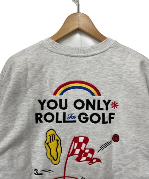 YORF（ヨルフ）YORF (ヨルフ) スウェット ライトグレー サイズ:Lの古着・服飾アイテム