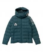 PEARLY GATESパーリーゲイツ）の古着「撥水ダウンジャケット」｜グリーン