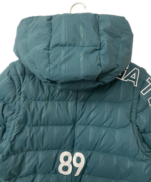 PEARLY GATES（パーリーゲイツ）PEARLY GATES (パーリーゲイツ) 撥水ダウンジャケット グリーン サイズ:6の古着・服飾アイテム