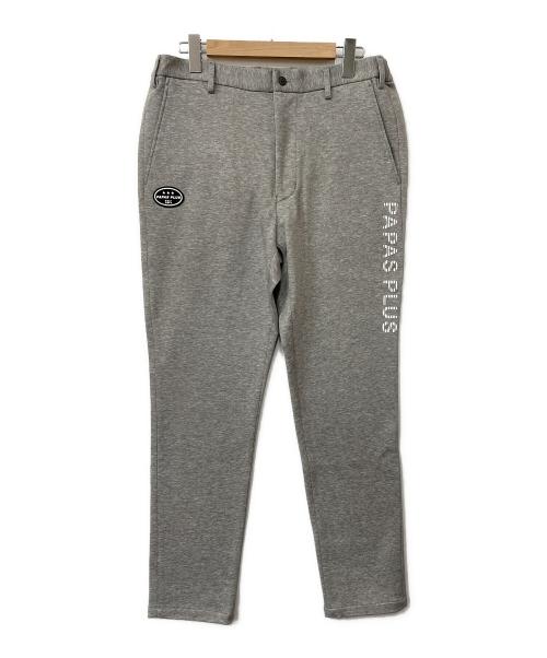 PAPAS PLUS（パパスプラス）PAPAS PLUS (パパスプラス) ゴルフパンツ ライトグレー サイズ:XLの古着・服飾アイテム