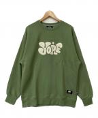 YORFヨルフ）の古着「スウェット」｜オリーブ