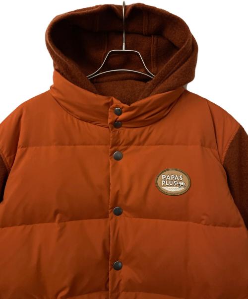 PAPAS（パパス）PAPAS (パパス) ダウンジャケット サイズ:Lの古着・服飾アイテム