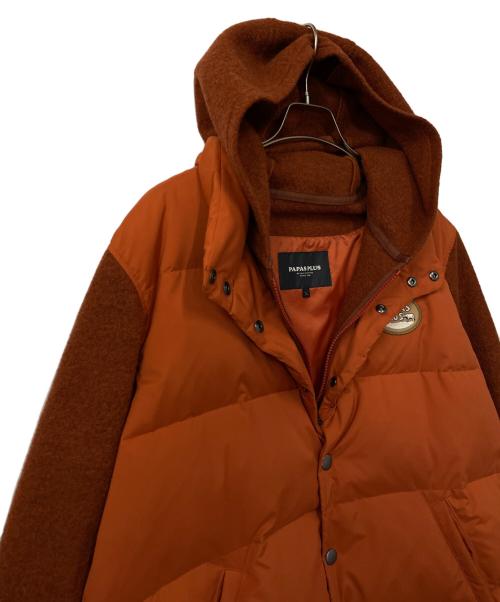 PAPAS（パパス）PAPAS (パパス) ダウンジャケット サイズ:Lの古着・服飾アイテム