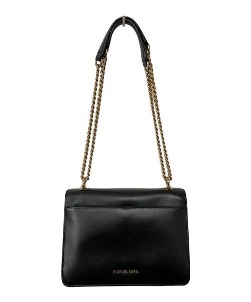 MICHAEL KORS（マイケル・コース）MICHAEL KORS (マイケルコース) チェーンショルダーバッグ ブラックの古着・服飾アイテム