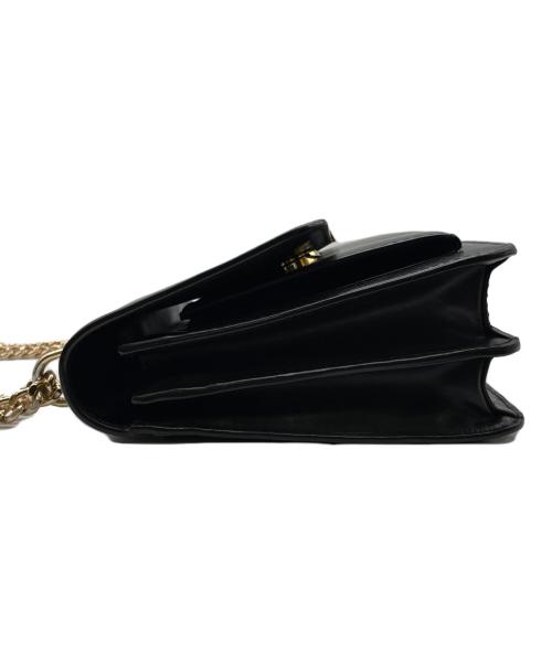 MICHAEL KORS（マイケル・コース）MICHAEL KORS (マイケルコース) チェーンショルダーバッグ ブラックの古着・服飾アイテム