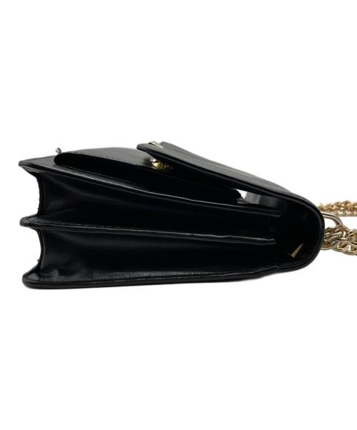 MICHAEL KORS（マイケル・コース）MICHAEL KORS (マイケルコース) チェーンショルダーバッグ ブラックの古着・服飾アイテム