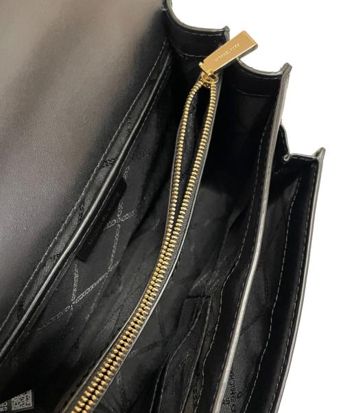 MICHAEL KORS（マイケル・コース）MICHAEL KORS (マイケルコース) チェーンショルダーバッグ ブラックの古着・服飾アイテム