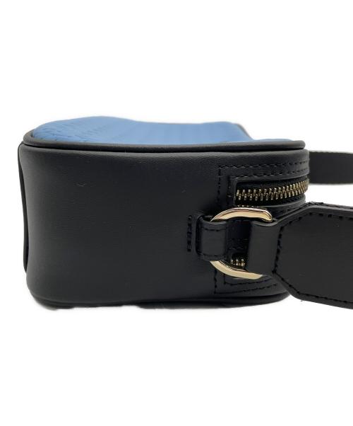 FURLA（フルラ）FURLA (フルラ) ショルダーバッグ ブルー×ブラックの古着・服飾アイテム