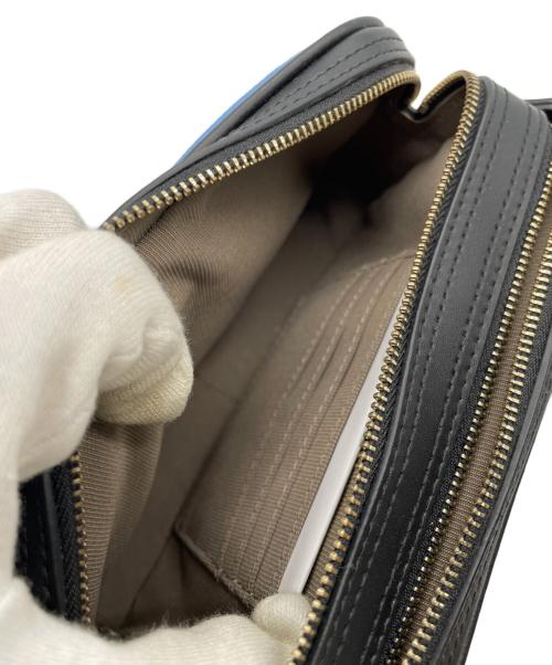 FURLA（フルラ）FURLA (フルラ) ショルダーバッグ ブルー×ブラックの古着・服飾アイテム